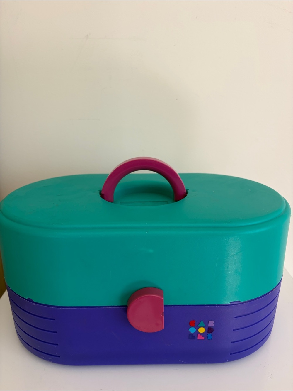 Vintage Caboodle 3 Tier Make-up Case